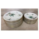 vintage Noritake China dinner set porcelain