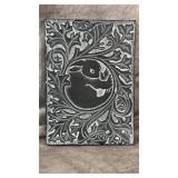 Ceramic Bunny Surrounded by Leaves Ceramic Wall