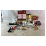 Painting Rollers, Brush, Sand Paper, Supplies