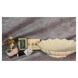 Vintage Lenox Symphony Scalloped Oval Footed