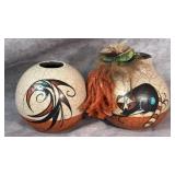 Vintage Navajo Native American Mini Pottery Vases