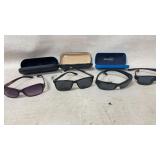 Sunglasses with Cases, Reading Glasses