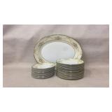 vintage china set in the 'Keepsake'