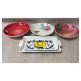 Porcelain Lenox Butterfly Meadow Hydrangea dishes