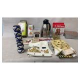 MIRRO Vtg Baking,Adult Bibs,Thermos Pitcher