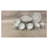 Yamaka China Japan Blue Forget-me-not snack