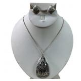 VIDAL ARAGON SANTO DOMINO NECKLACE & EARRINGS