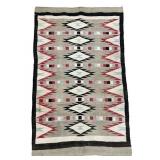 OLD TRADITIONAL HAND WOVEN NAVAJO RUG