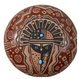 GLENDORA FRAGUA JEMEZ PUBLO POTTERY SEED POT