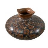 YOLY LEDEZMA ANT DESIGN MATA ORTIZ POTTERY JAR