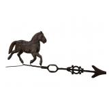 19TH CENTURY HORSE-FORM WEATHER VANE