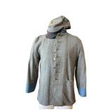 Civil War Grey Officer's Sack Coat with