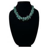 SANTO DOMINGO TURQUOISE CHUNK NECKLACE