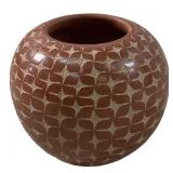 D. VIGIL JEMEZ GEOMETRIC POTTERY POT