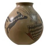 ANDRES VILLALBA MATA ORTIZ POTTERY VESSEL