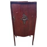 Antique Mahogany Music Cabinet
