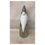 18 inch Metal Holiday Santa