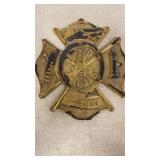 Cast Brass Fireman