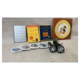 Flashlights, Collector Plate, Books, Mid Century