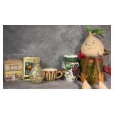 Vintage "Honeyï¿½s Bakery" Baking Accessories Tin,