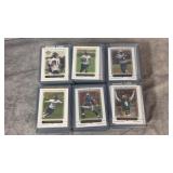 Assorted Football Sports Trading Cards, Topps