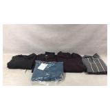 Five Polo Shirts in Various Brands and Styles