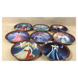 8 Barbie High Fashion Collector Plates