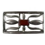 NAVAJO STERLING SILVER BELT BUCKLE