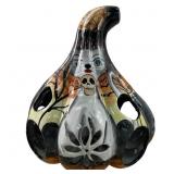 GERARDO GARCIA TALAVERA HAND PAINTED PUMPKIN