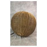 Mid-century Style Modern Wicker Table Centerpiece