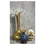 Vintage Miniature Chinese Cloisonnï¿½ Enamel Vase,