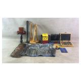 Assortment of tools and drill bits