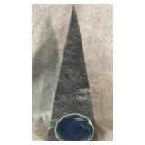 Pier 1 Imports Marble Pyramid Obelisk, Small