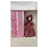 SUZANNE GIBSON Little Girl w Curl Porcelain Doll