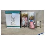 2 Porcelain Dolls COURT OF DOLLS