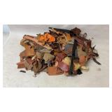 Leather scraps