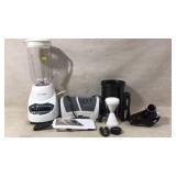 Blender, knife sharpener and more