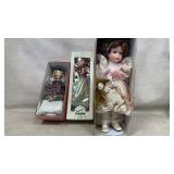 Three Collector Dolls in Original Boxes