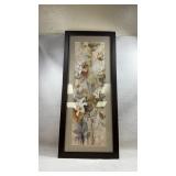 "Candlelight Lilies II" framed print by artist