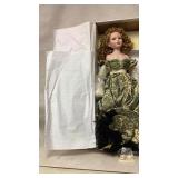 William Tung Handcrafted Porcelain Doll in Box