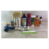 Assortment of bathroom toiletries