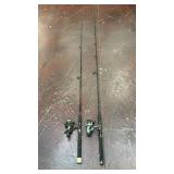 vintage Shimano AX200 graphite spinning reel