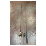 gold-colored Daiwa Millionaire S bait casting