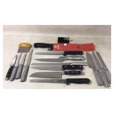 Kitchen Knives and Accessories Lot