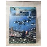 Wall art print on canvas