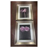 framed floral art prints featuring tulips,