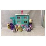 My Little Pony House and Plush Figures Set