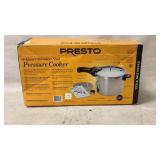 Presto 6-Quart Stainless Steel Pressure Cooker