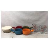 Ceramic and Glass Kitchenware Items