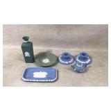 Wedgwood Jasperware Collection Including Six Piece